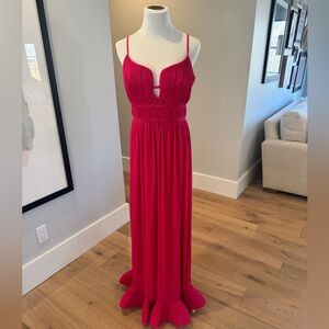Elegant Fuschia Pink Simkhai Gown